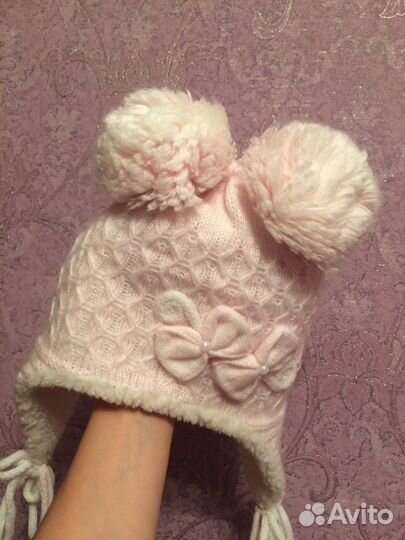 Шапочки на девочку