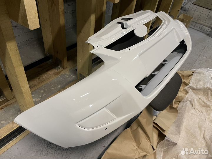 Бампер приора перед Белое облако 240