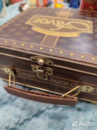 Жестяные коробки банки от чая не СССР - 3 шт