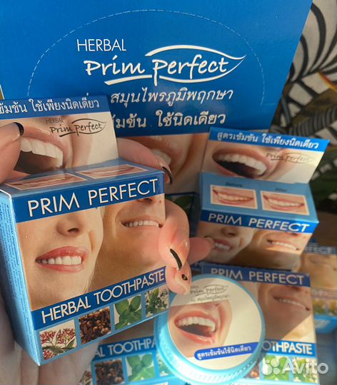 Тайская зубная паста Prim Perfect