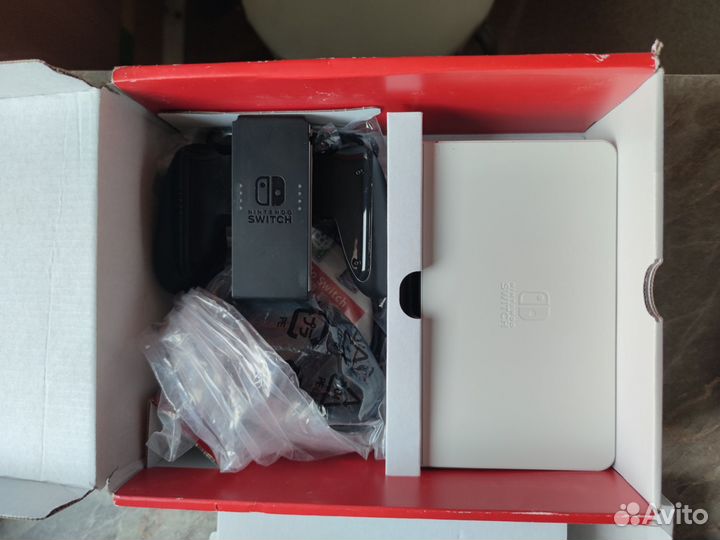 Nintendo switch oled с играми