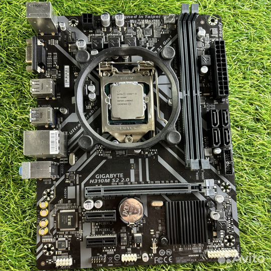 Комплект процессор i5 9400F gigabyte h310m