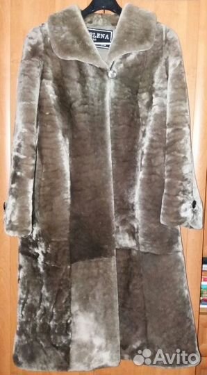 Мутонова шуба elena furs