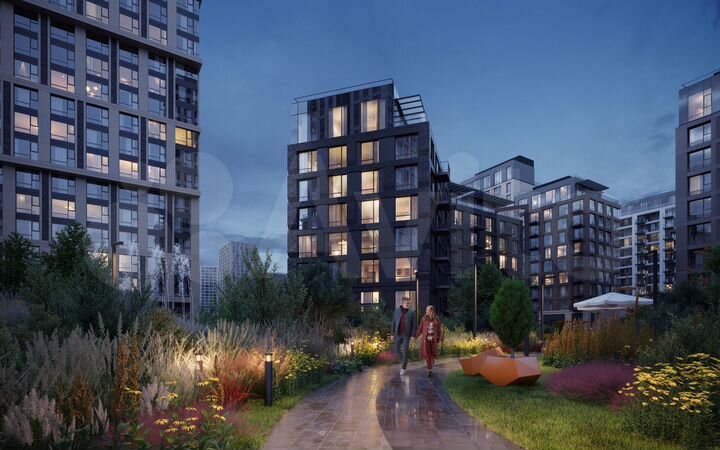 1-к. квартира, 42,3 м², 4/22 эт.