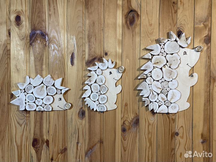 Панно из можжевельника