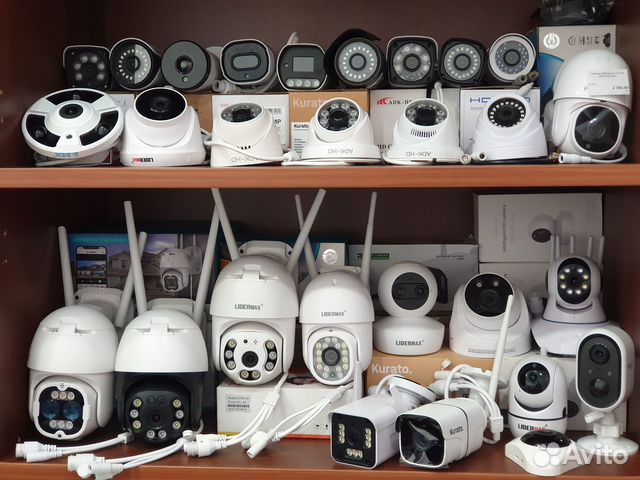 Камеры видеонаблюдения от 2 до 5 Мп IP AHD WiFi 4G