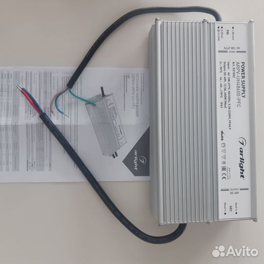 Блок питания arpv-UH48600-PFC (48V, 12.5A, 600W)