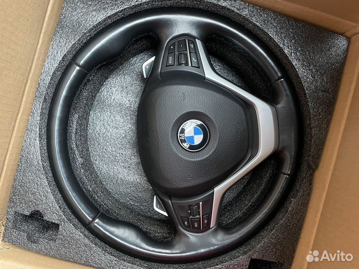 Руль х5/х6 f15/f16 заводской руль оригинал