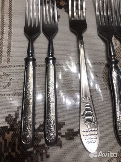 Набор столовых приборов СССР нержавейка
