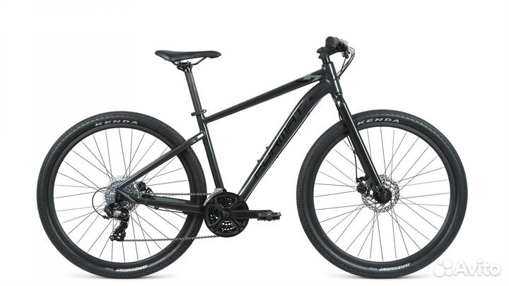 Велосипед 27,5д. format 1432, тёмно-серый 2021 г