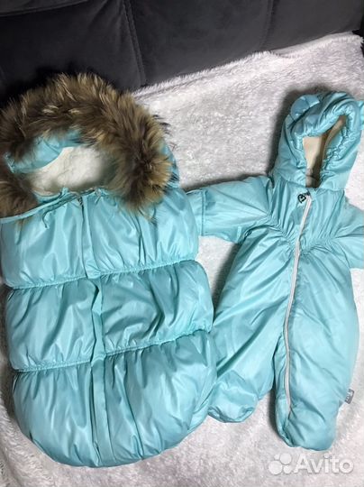 Конверт на выписку для мальчика зима