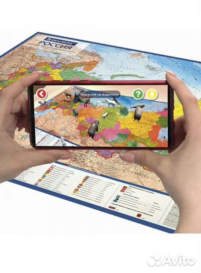 Карта мира на стену