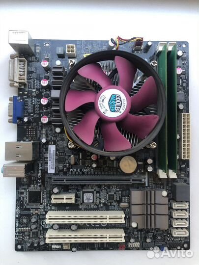 Материнская плата 1155 с процессором