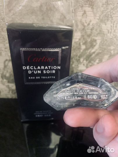 Туалетная вода Cartier Declaration D’un Soir