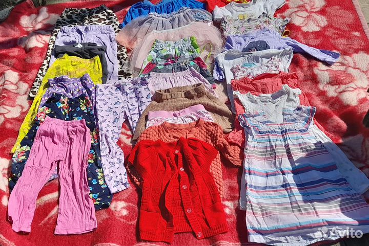 Пакет вещей на девочку 98 104