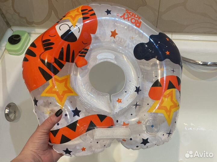 Круг для купания новорожденных на шею