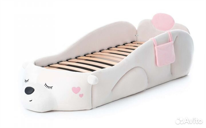Детская кровать с мягкими бортиками
