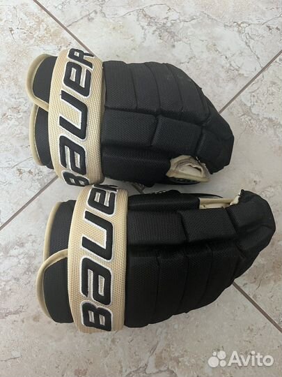 Краги хоккейные bauer cus ds 4-roll team pro - sr