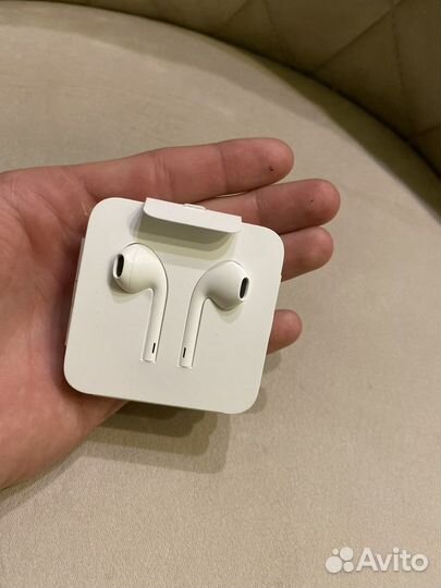 Наушники apple lightning оригинал