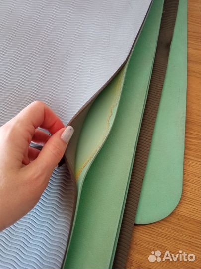 Коврик для йоги и фитнеса бу