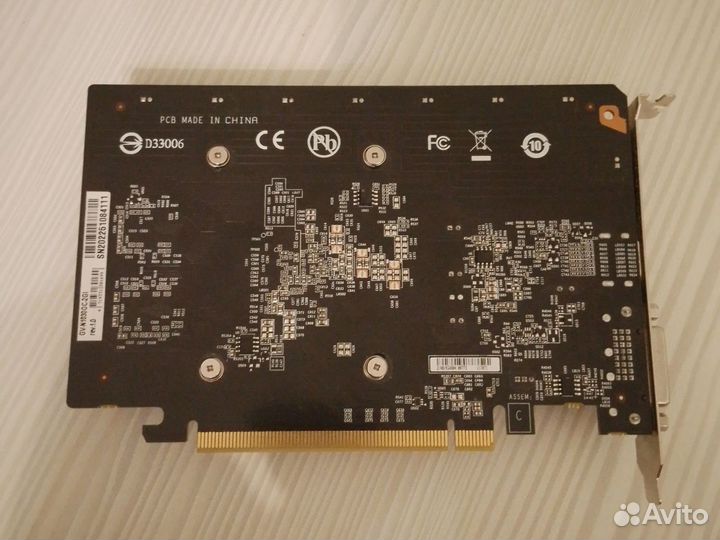 Видеокарта gt 1030 2gb gddr5