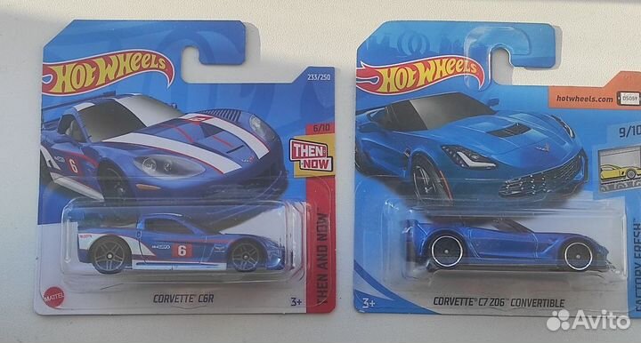 Hot Wheels подборка Chevrolet Corvette