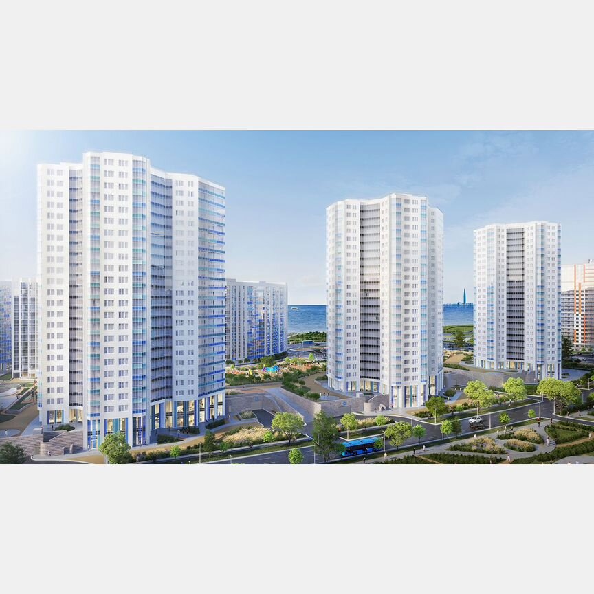 4-к. квартира, 98 м², 9/24 эт.
