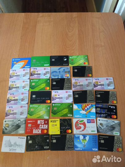 Коллекция банковских карт