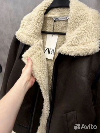 Дубленка мужская Zara (ориг.) XL