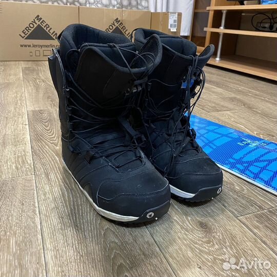 Крепление и ботинки для сноуборда