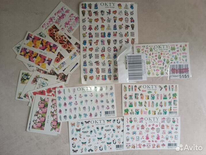 Наклейки для маникюра