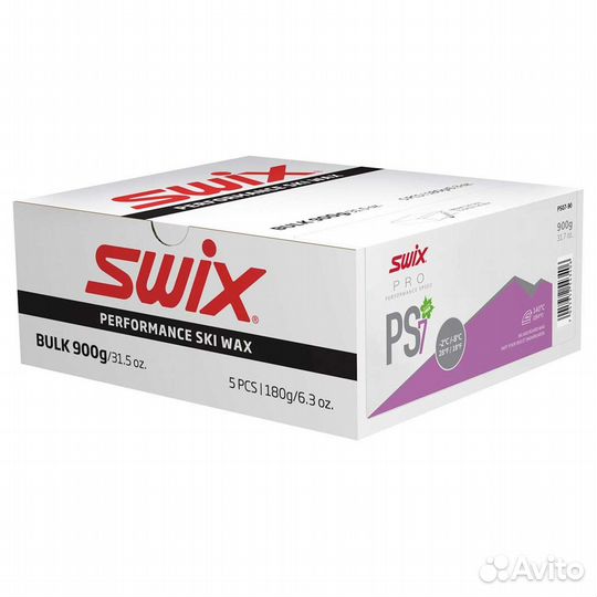 Парафин swix PS7 Violet -2C/ -8C, 900g