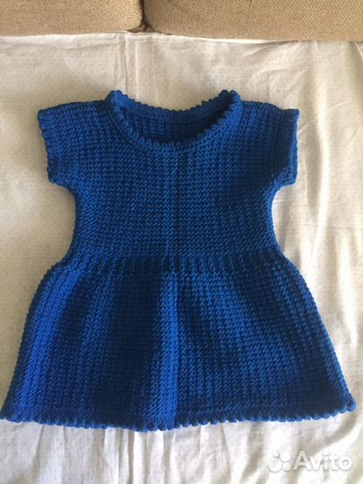 Платье-сарафанчик для девочек до года