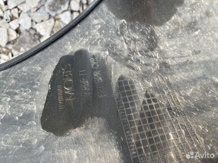 Бампер передний hyundai solaris 14-17 год