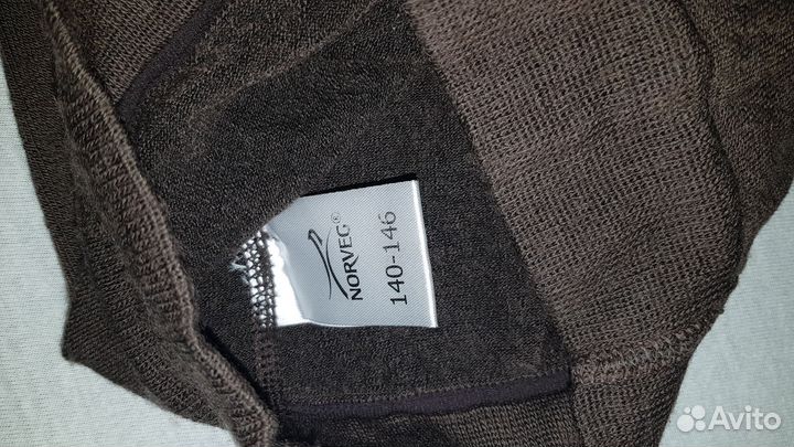 Колготки из шерсти мериноса 140-146