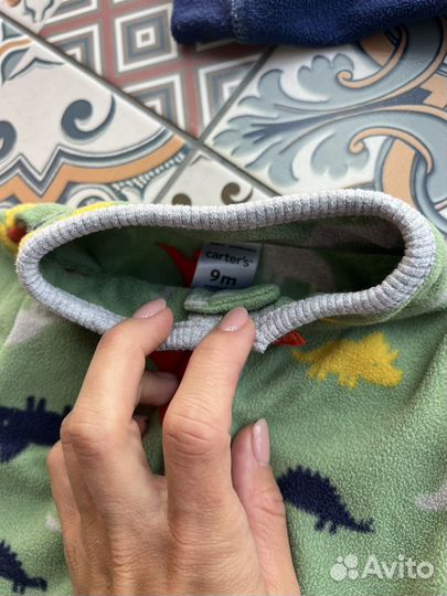 Вещи пакетом на мальчика carters 6m 9m 12m