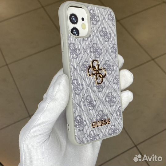 Чехол на iPhone 11 guess серый