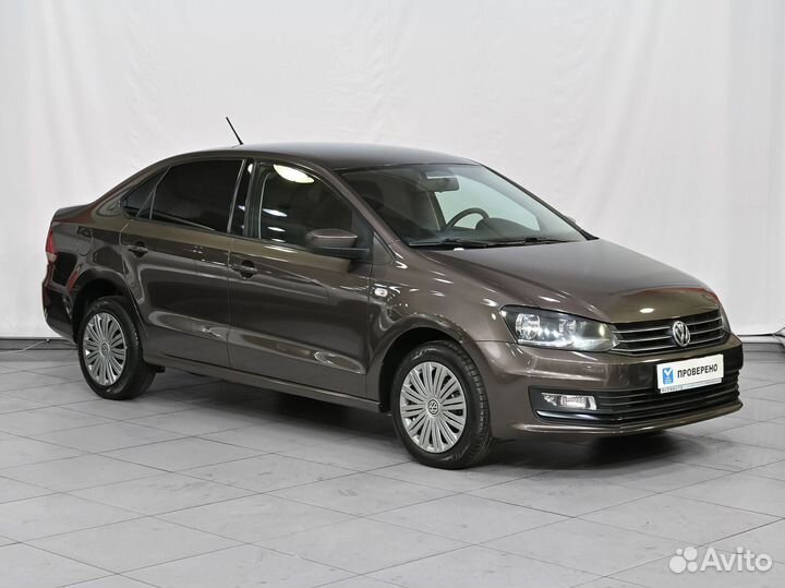 Volkswagen Polo 1.6 МТ, 2016, 122 000 км