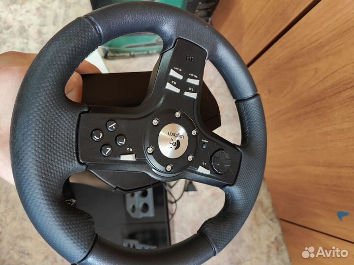 Игровой руль logitech driving force ex