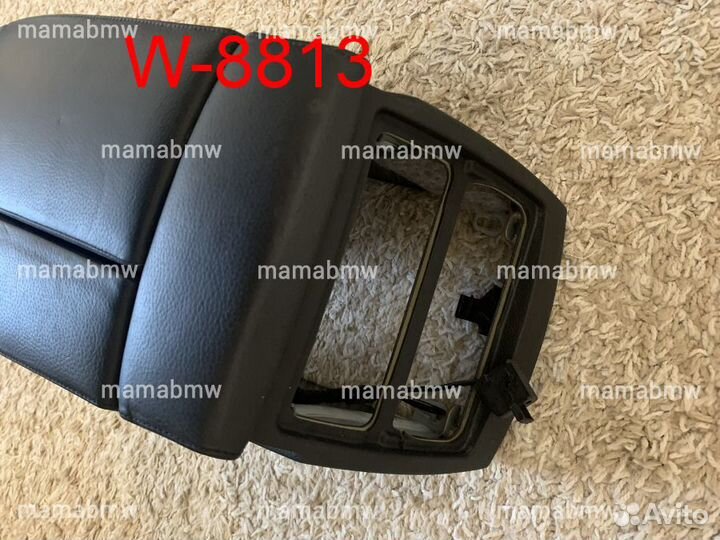 Консоль тоннель центральный кожа BMW E60