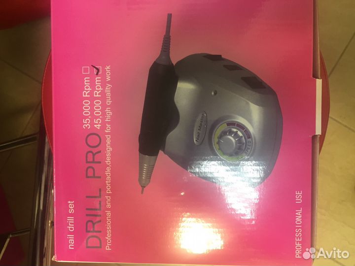 Аппарат для маникюра nail. 65W-45000 об. Новый