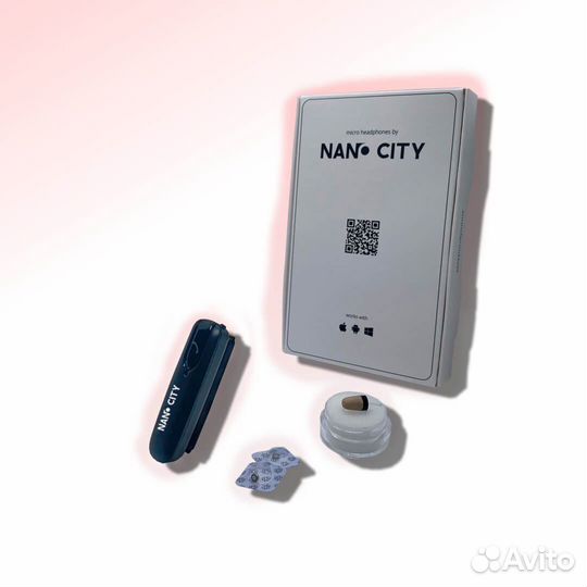 Микронаушник Bluetooth Box Mini без проводов