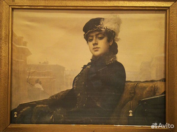 Репродукция СССР на холсте