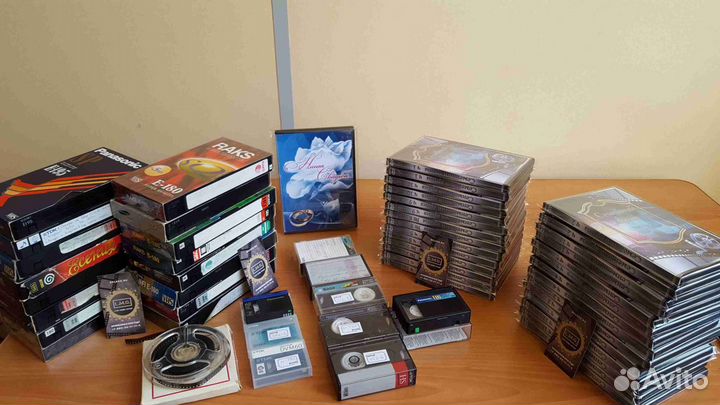 Оцифровка видеокассет / аудиокассет / VHS / ретро