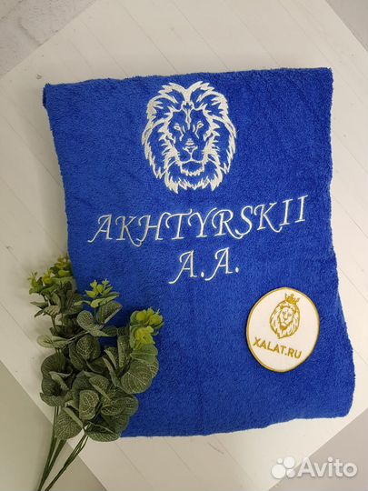 Махровый халат 