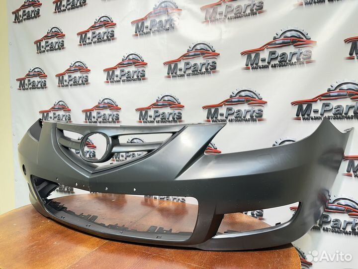 Бампер передний mazda 3 bk седан sport