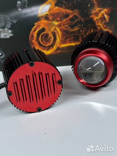 Универсальные светодиодные Птф (белый-желтый)