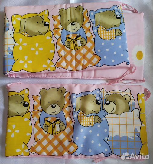 Бортики в кроватку