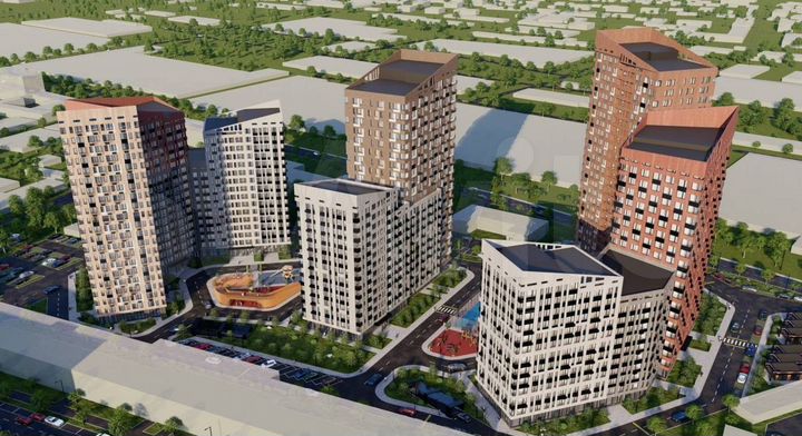 Квартира-студия, 32,7 м², 7/24 эт.