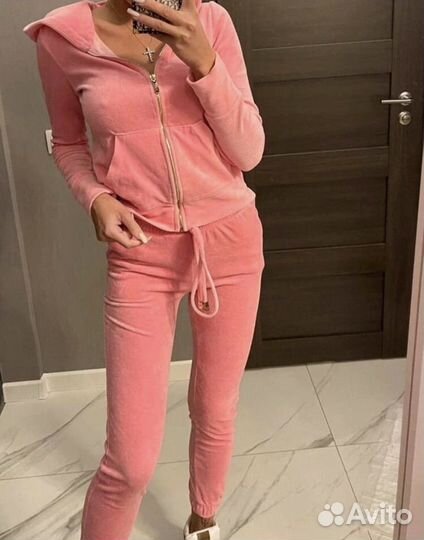 Велюровый плюшевый костюм Lior, XS-S